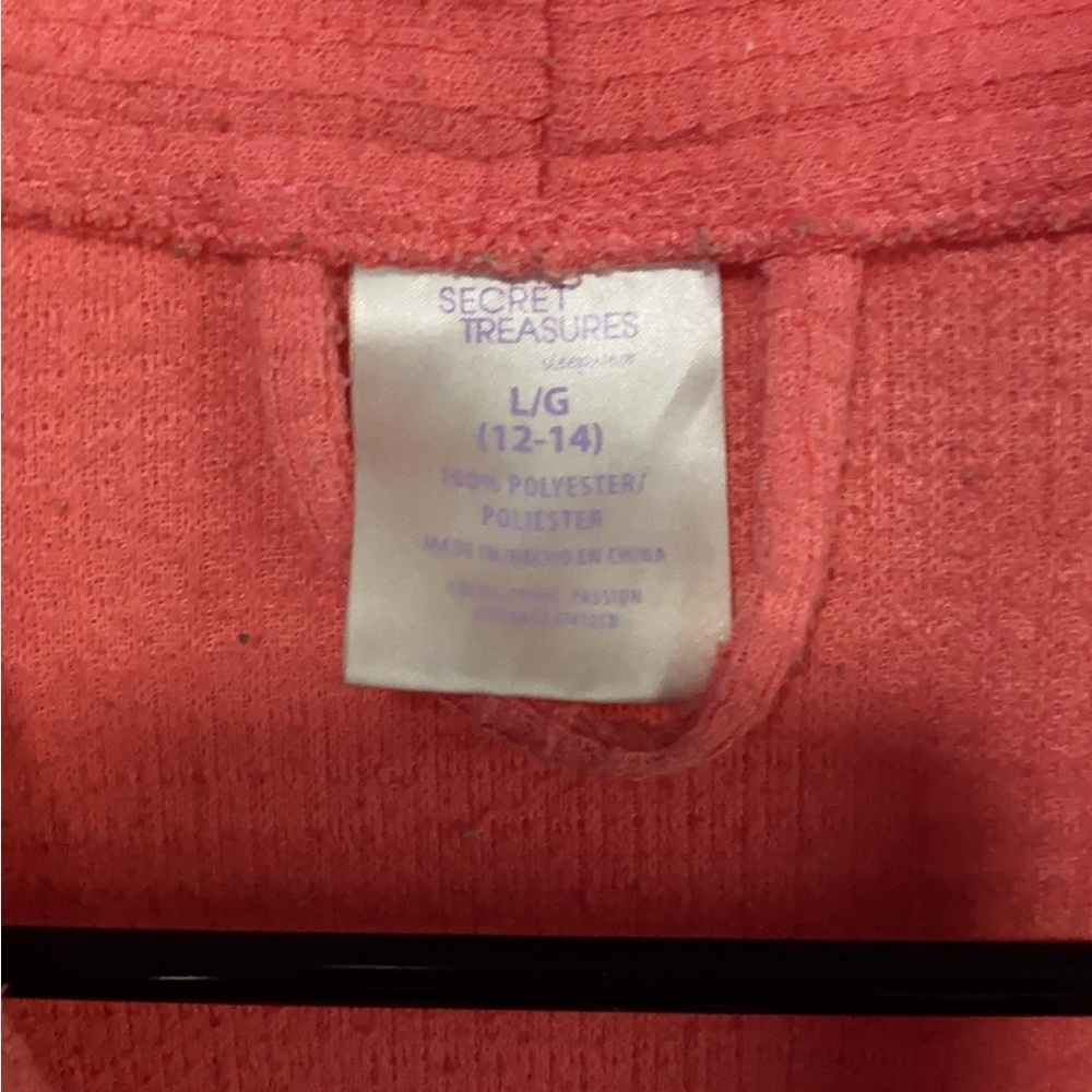 Secret Treasures Pink Belted Robe - Picture 3 of 3